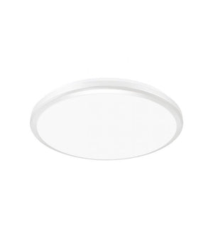 Ceiling LED luminaire PLANAR 18W NW silver, dustproof, waterproof