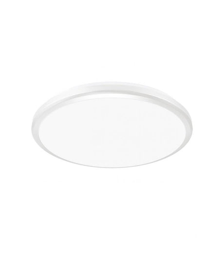 Ceiling LED luminaire PLANAR 18W NW silver, dustproof, waterproof