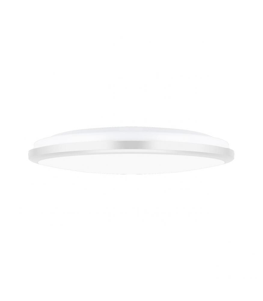 Ceiling LED luminaire PLANAR 24W NW silver, dustproof, waterproof