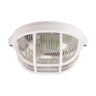 Waterproof and dustproof luminaire SALTO 10 E27 white, IP65
