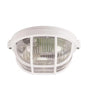 Waterproof and dustproof luminaire SALTO 10 E27 white, IP65