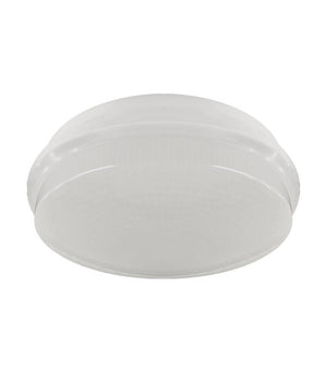 Waterproof and dustproof luminaire SALTO 10 E27 white, IP65