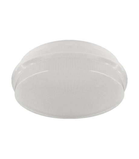 Waterproof and dustproof luminaire SALTO 10 E27 white, IP65