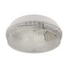 Waterproof and dustproof luminaire MONTE 60 MILK D E27 white, IP65
