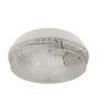 Waterproof and dustproof luminaire MONTE 60 MILK D E27 white, IP65