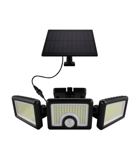 Solar LED spotlight with motion sensor SOLARO 2W CW