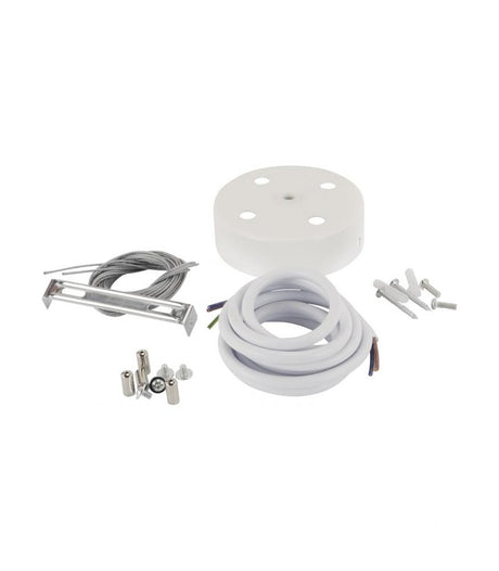 Suspension kit LINK 4R white - for ceiling luminaires