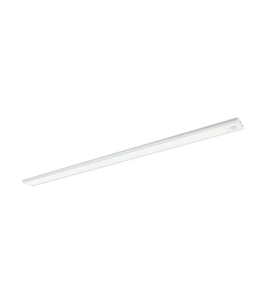 Linear flat LED luminaire SEWERYN 1,6W NW white, accu, sensor, USB-C, for under cabinet