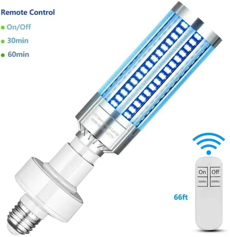 60W E27 UV Germicidal Lamp-Svetila.eu