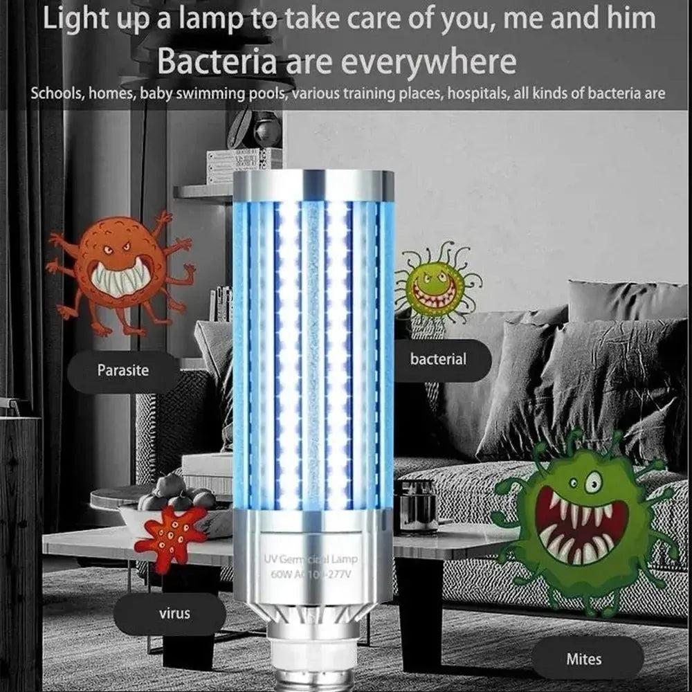 60W E27 UV Germicidal Lamp-Svetila.eu