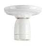 Decorative surface mounted lampholder E27 porcelain-Lighting for every space-Svetila.eu
