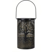 Hanging Solar Lantern Outdoor Waterproof Vintage Metal LED Lights-AE-Svetila.eu
