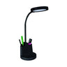 LABOR LED 3-Stage Brightness & Pencil Holder, Black-Lighting for every space-Svetila.eu