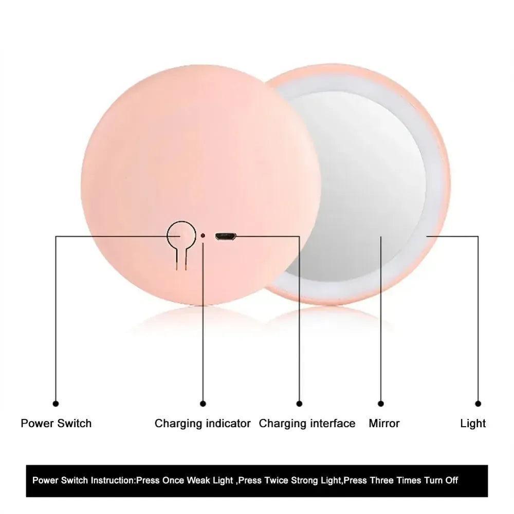 Pocket LED Makeup Mirror-Lighting for every space-Svetila.eu
