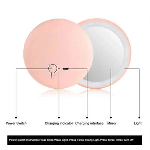 Pocket LED Makeup Mirror-Lighting for every space-Svetila.eu