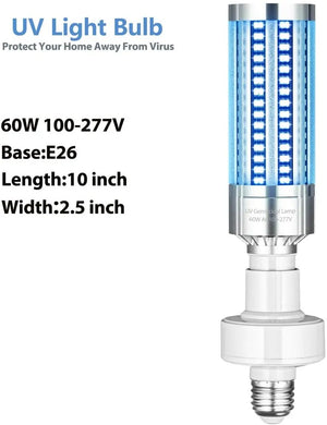 60W E27 Lampe Germicide UV