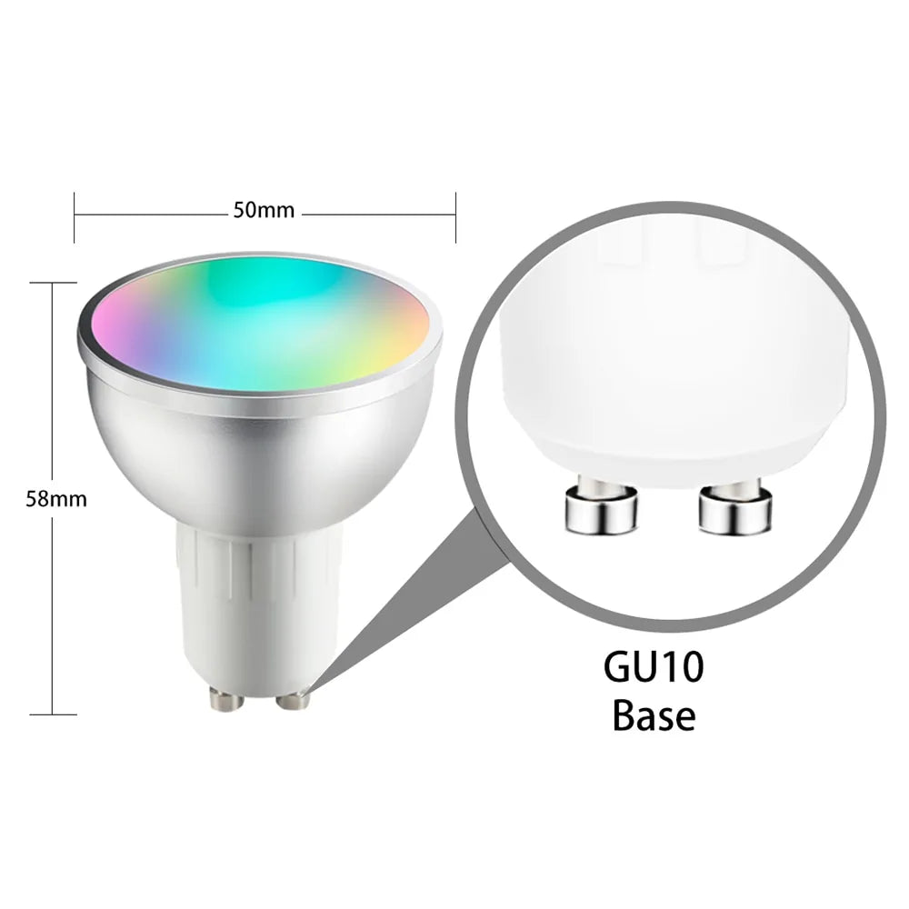 WiFi 5W GU10 Smart LED Bulb