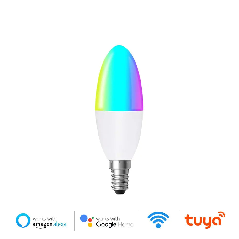 WiFi 5W E14 Smarte Kerzenlampe