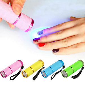 Lampe de poche UV pour ongles